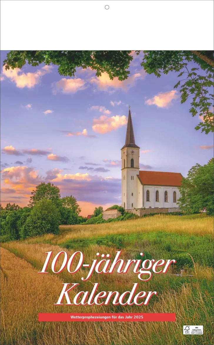 100 Jähriger Kalender 2025