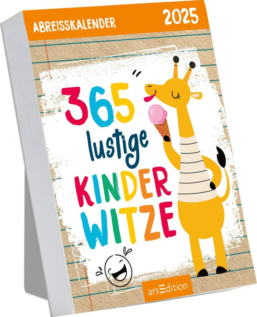 Abreißkalender 365 Lustige Kinderwitze 2025 - Abreißkalender | Thalia | Jako O Kalender 2025