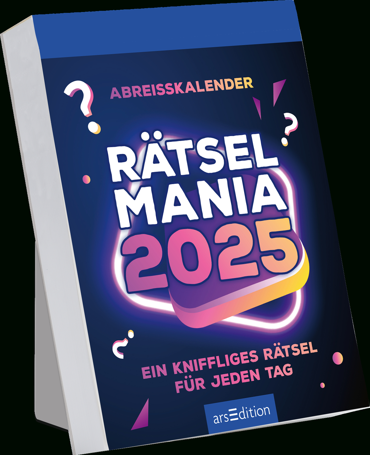 Abreißkalender Rätselmania 2025 | Arsedition Verlag | Ars Edition Kalender 2025