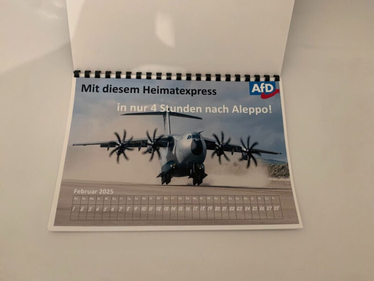 Abschiebe Kalender 2025