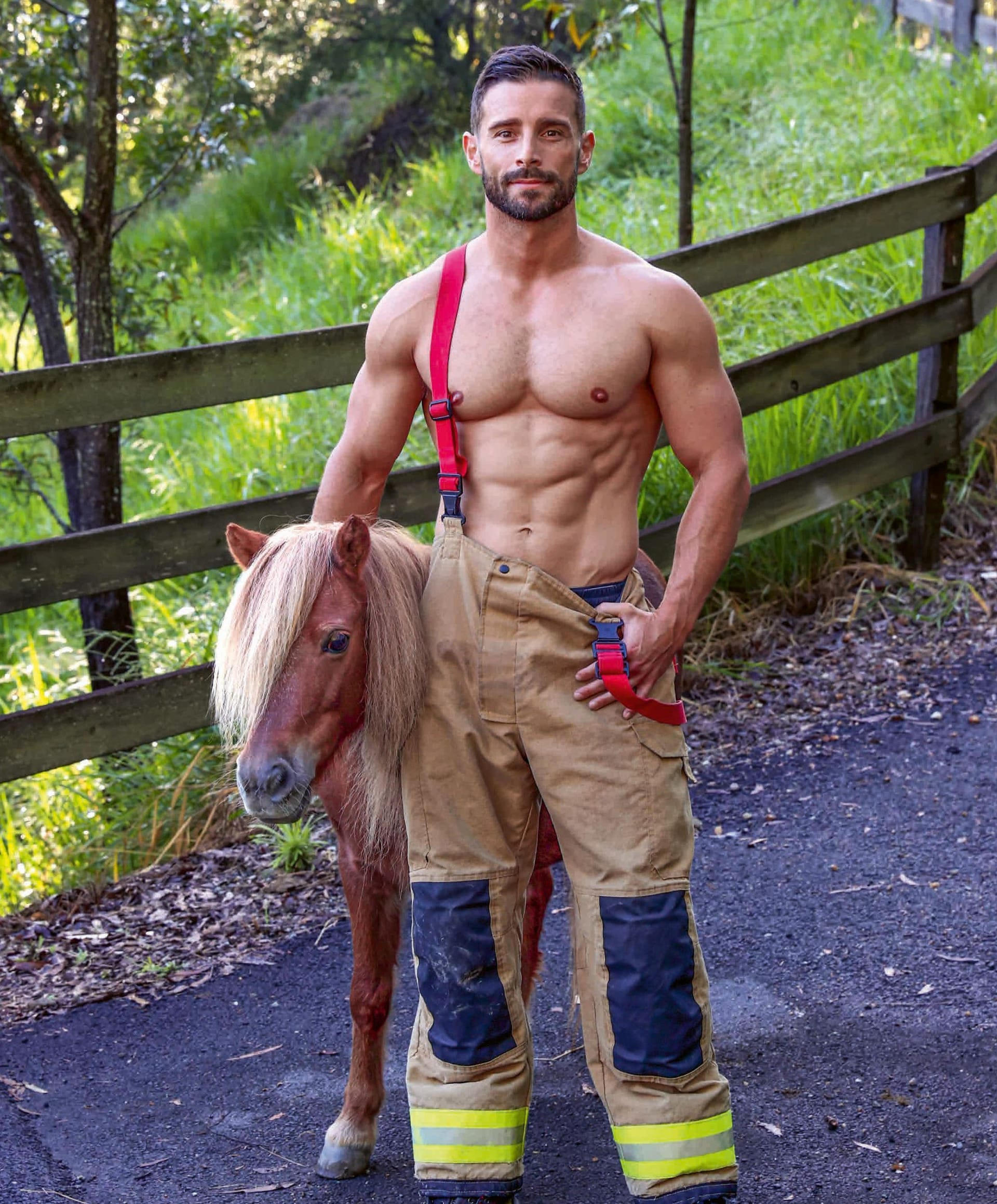 Australian Firefighter Calendar 2025 | Durchtrainierte Feuerwehr | Feuerwehr Kalender Männer 2025