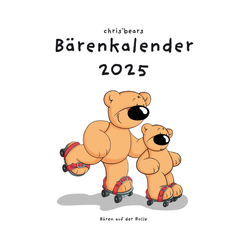 Bärenkalender 2025 | Chrisbears | Tatzino Kalender 2025