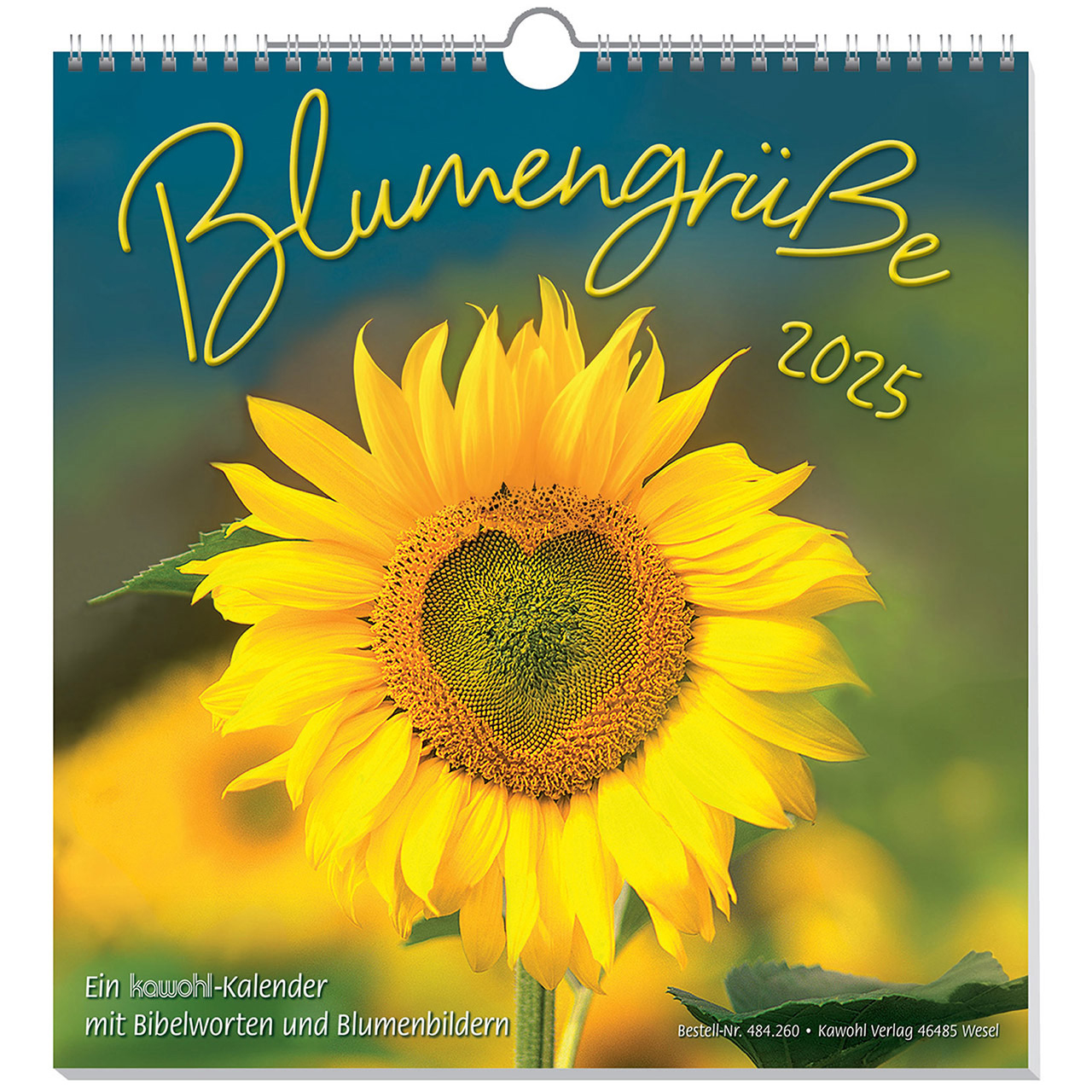 Blumengrüße 2025 | Wandkalender Von Kawohl | Kawohl Kalender 2025