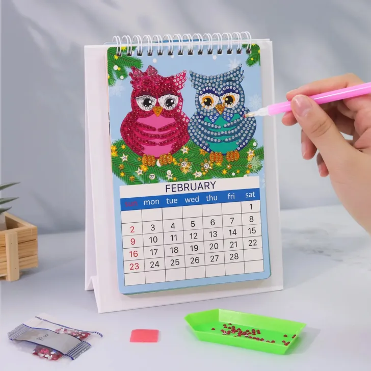 Diamond Painting Kalender 2025