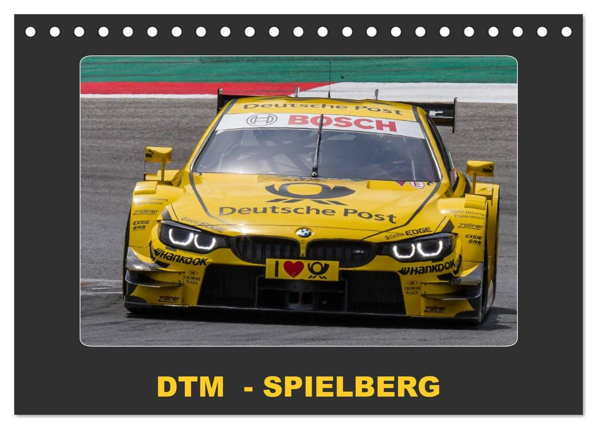 Dtm-Spielberg (Tischkalender 2025 Din A5 Quer), Calvendo Monatskalender - Tischkalender | Thalia | Dtm Kalender 2025