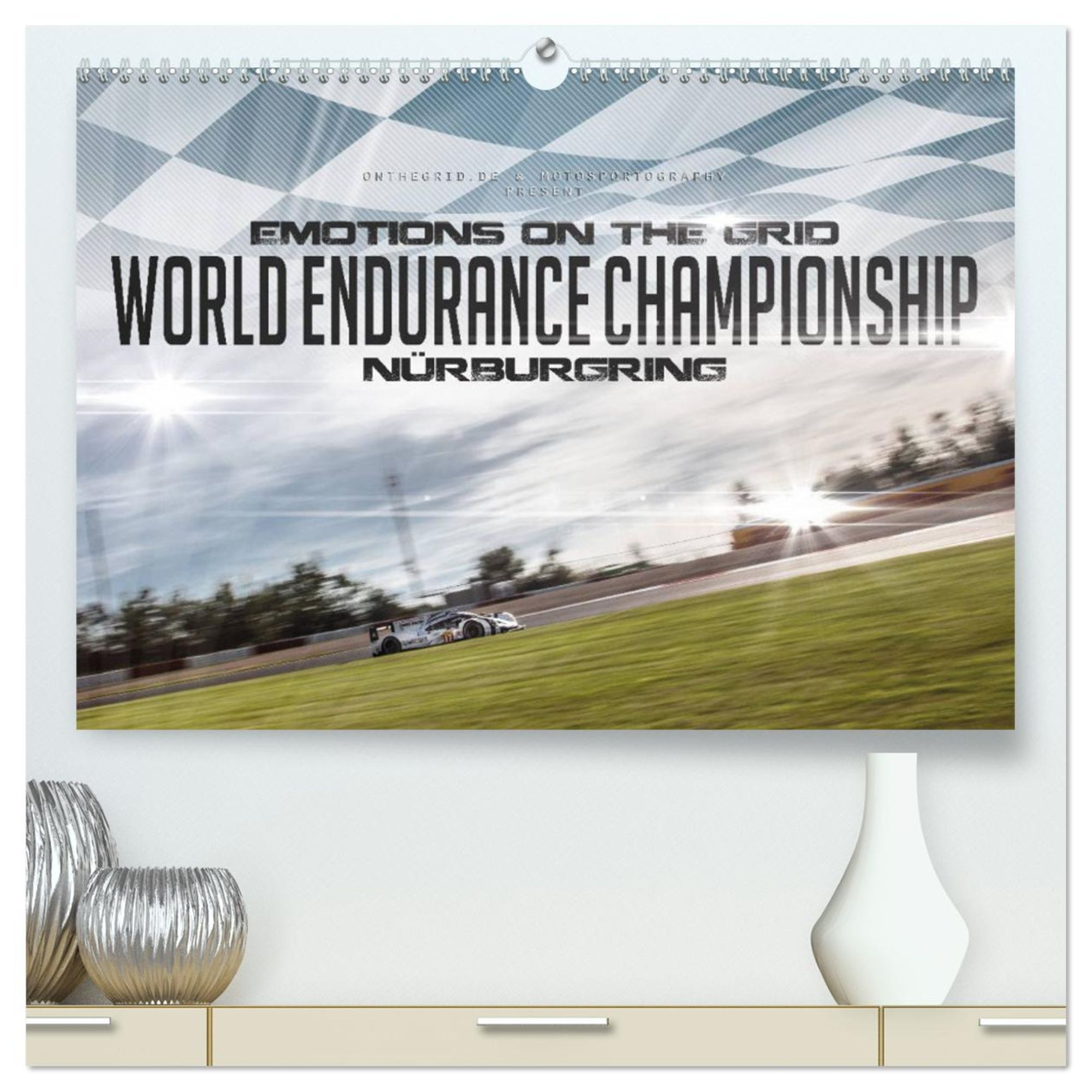 Emotions On The Grid - Wec Nürburgring (Hochwertiger Premium Wandkalender 2025 Din A2 Quer), Kunstdruck In Hochglanz | Wec Kalender 2025