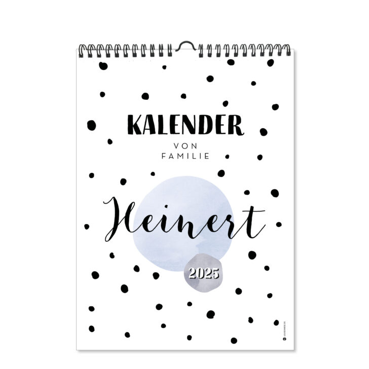 Personalisierte Kalender 2025