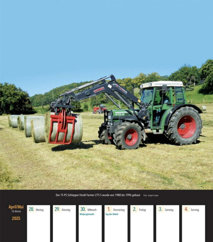 Fendt Kalender 2025