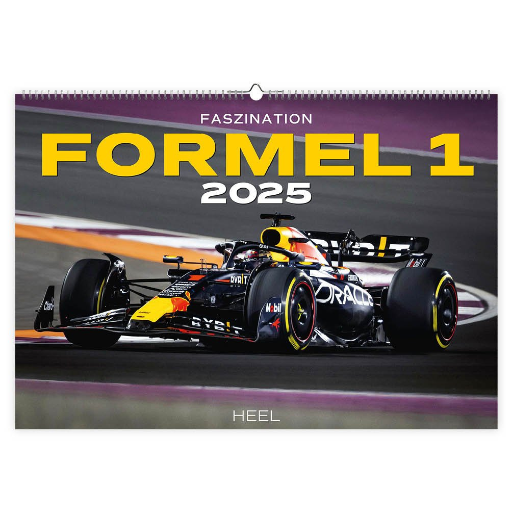 Formel 1 Kalender 2025 Kaufen | Einfach Online Bestellen | Formel 1 Kalender 2025