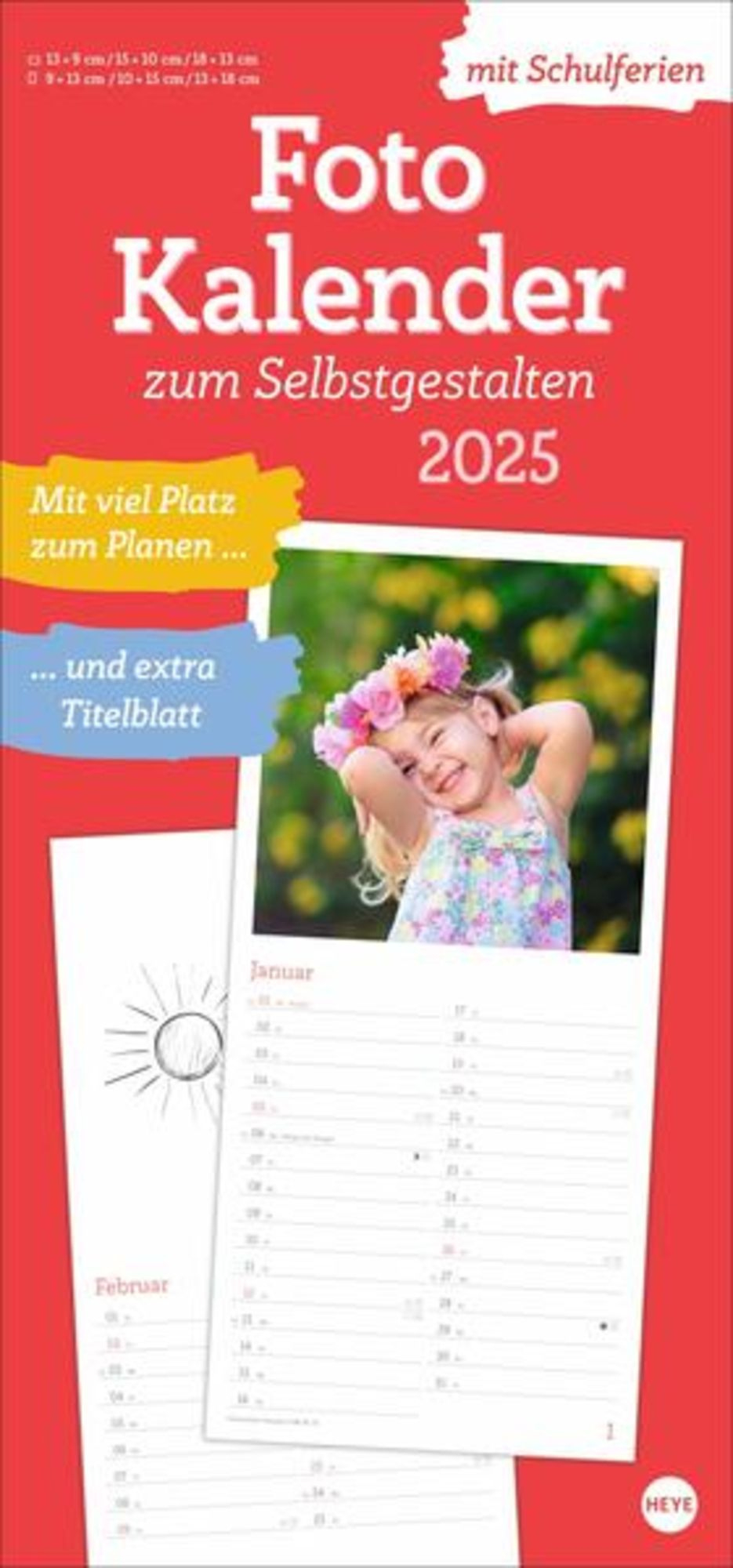 Fotokalender Zum Selbstgestalten 2025 | Kalender 2025 Selber Gestalten