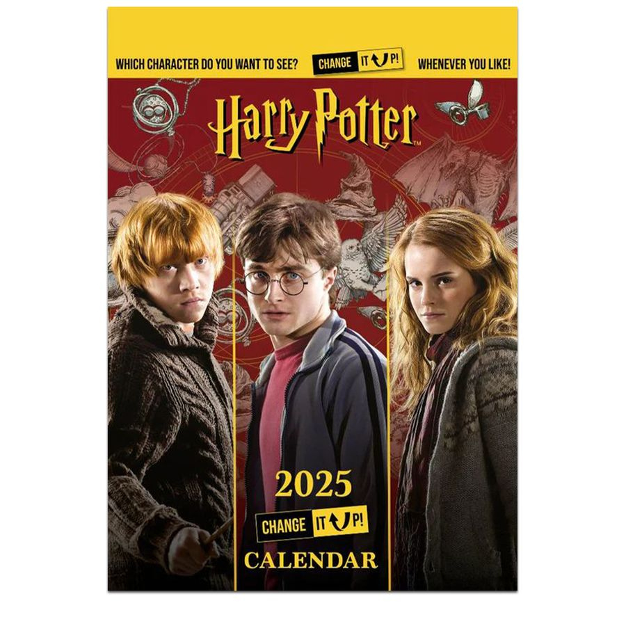 Harry Potter Kalender 2025 Change It Up Kalender - Jahreskalender | Harry Potter Kalender 2025