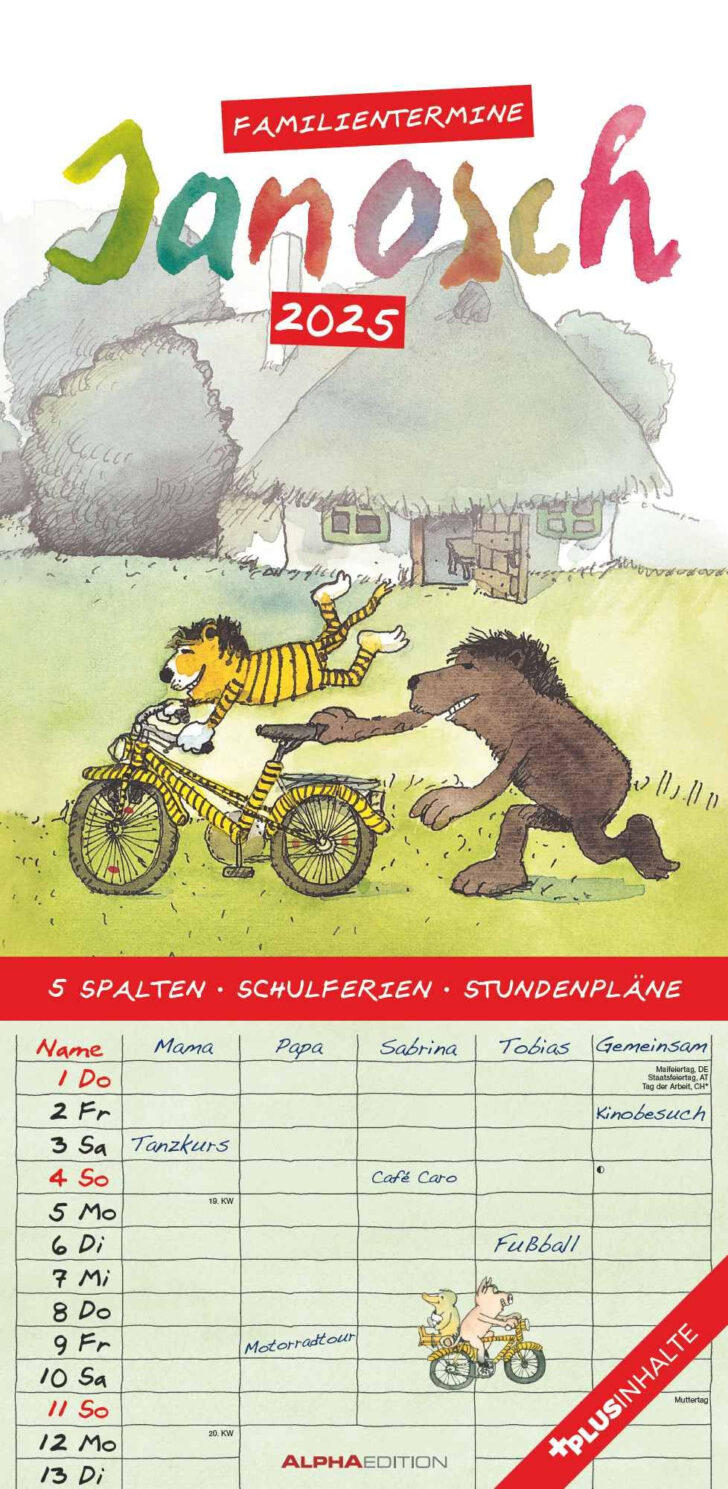 Janosch Kalender 2025