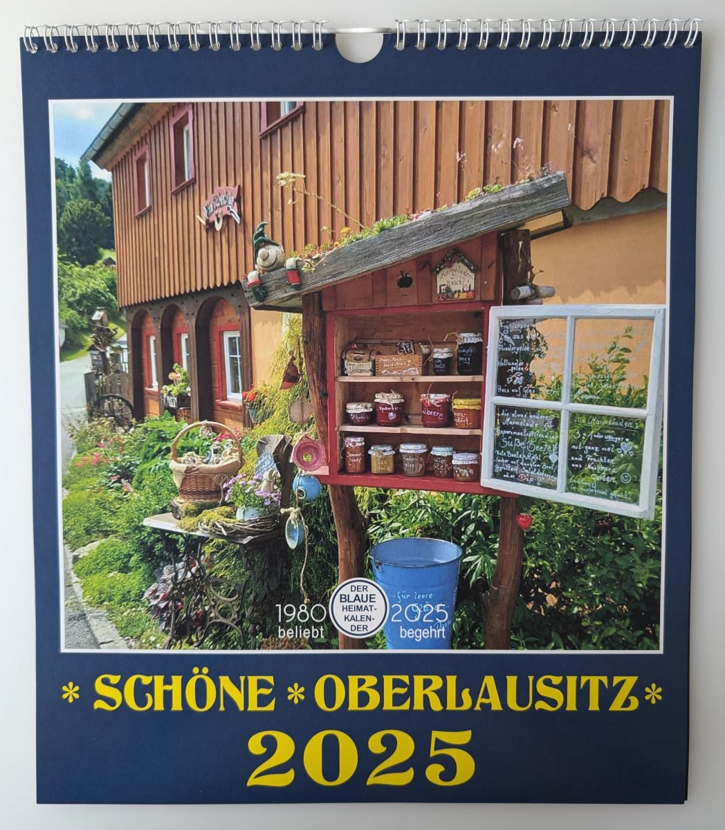 Kalender 2025: Der Blaue - Schöne Oberlausitz, 12,00 € | Verlag Bild Und Heimat Kalender 2025