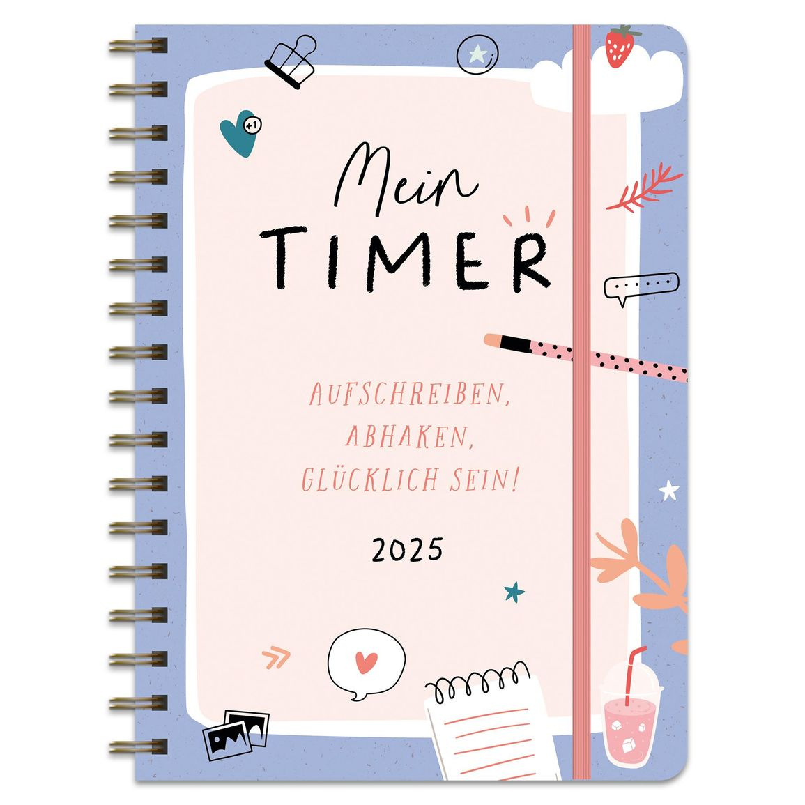 Kalender 2025 &amp;quot;Wiesenblumen&amp;quot; Terminplaner Ringbuch 2025 | Ringbuch Kalender 2025