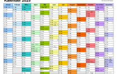 Kalender 2025 Zum Ausdrucken Als Pdf (19 Vorlagen, Kostenlos) | Urlaub Kalender 2025