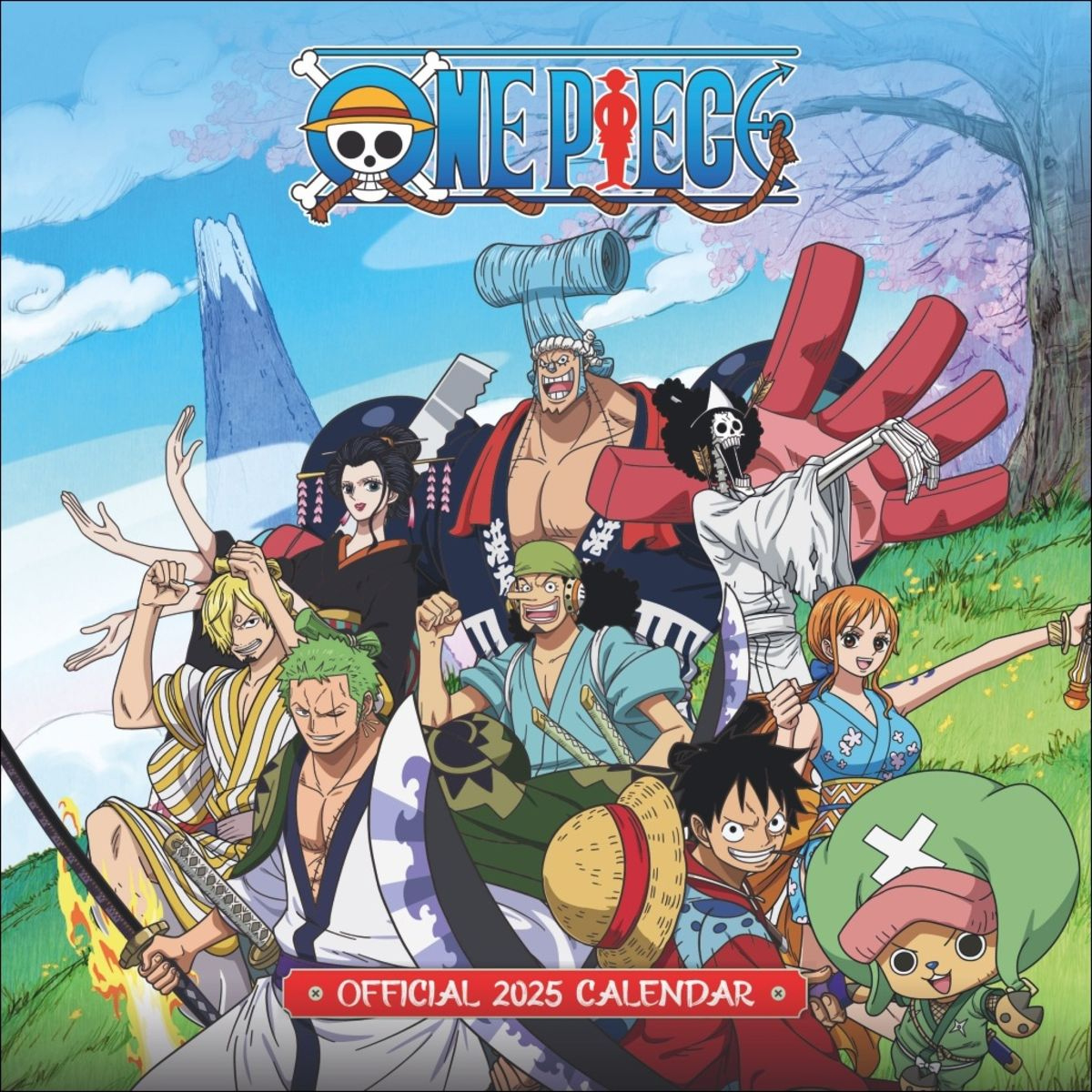 One Piece Broschurkalender 2025 - Wandkalender - 9783840196805 | Thalia | One Piece Kalender 2025