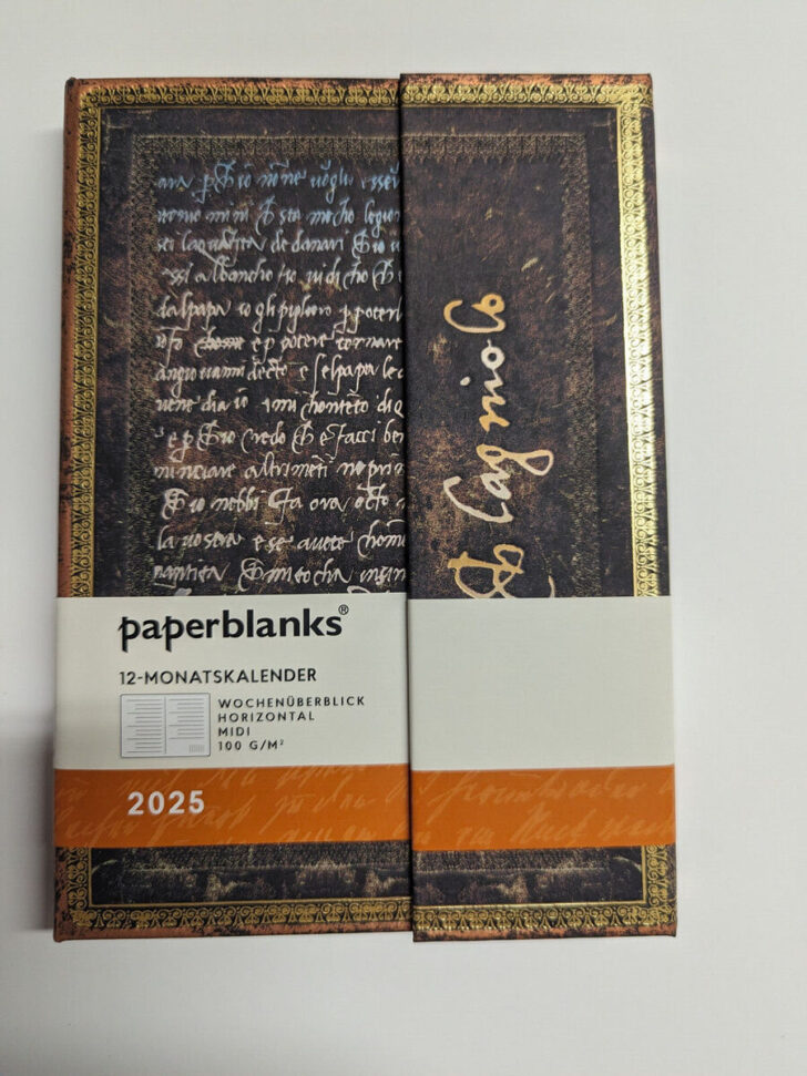 Paperblanks Kalender 2025 Midi