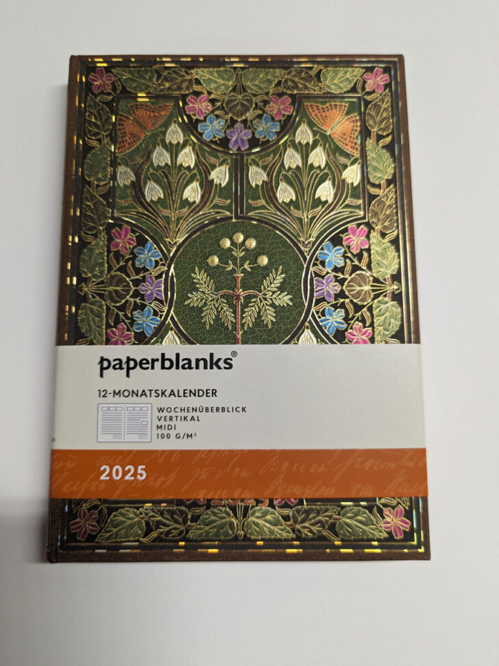 Paperblanks Kalender 2025 Vertikal