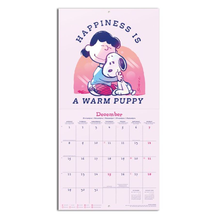 Peanuts Snoopy Kalender 2025 - Jahreskalender Jetzt Im Shop | Snoopy Kalender 2025