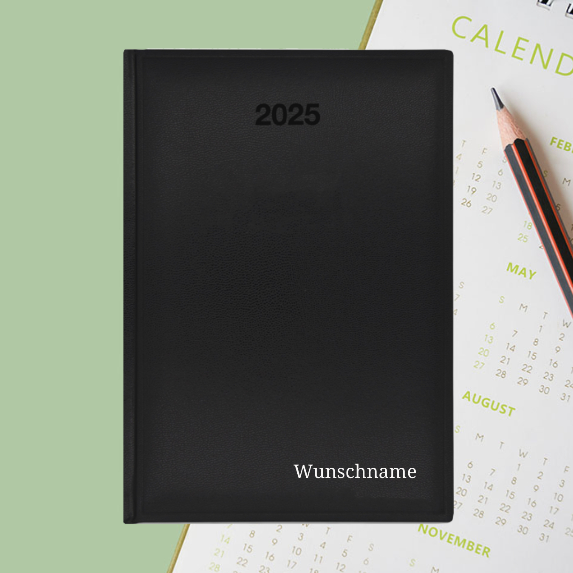 Personalisierter Kalender 2025 • Namenbar | Personalisierter Kalender 2025