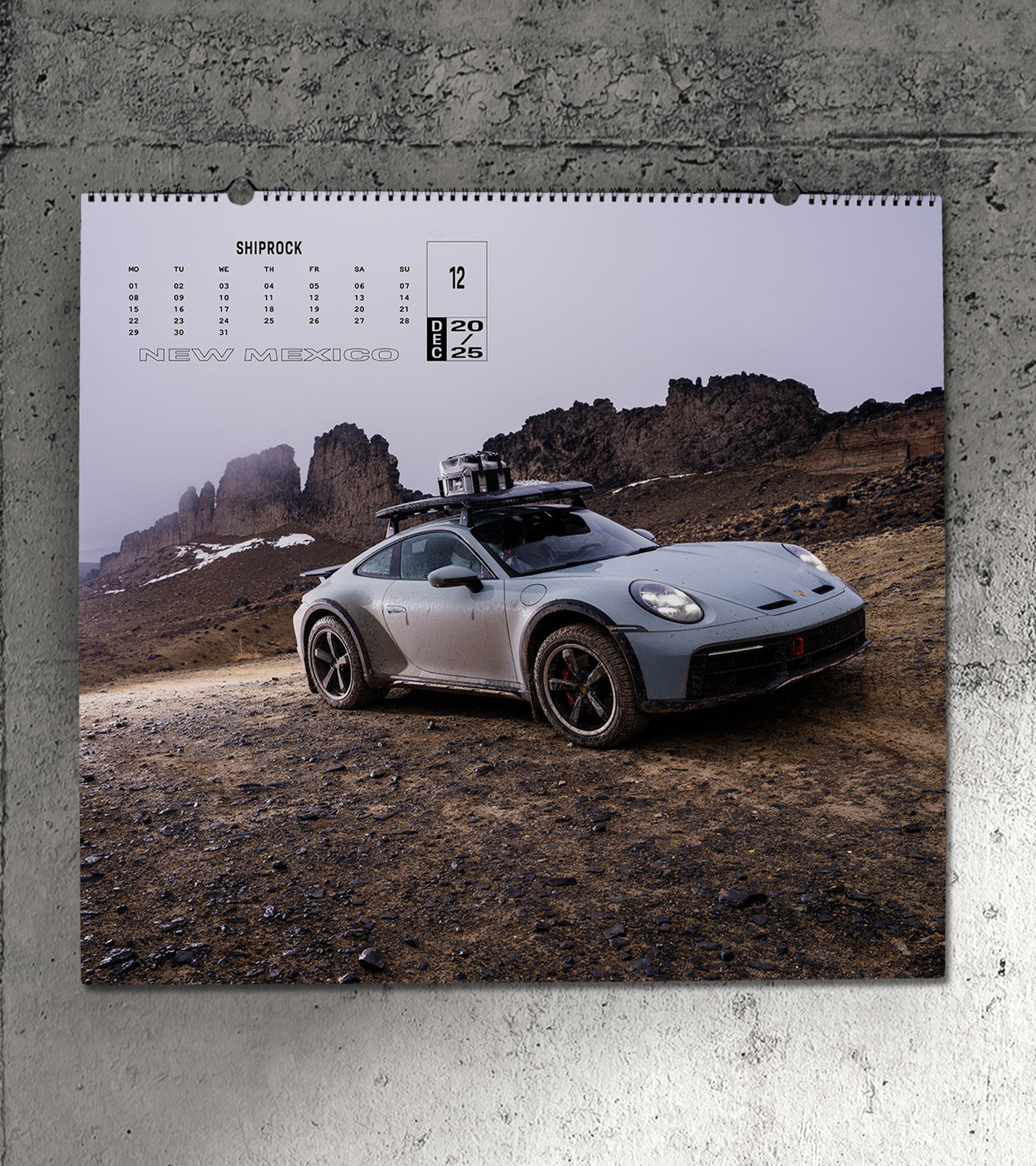 Porsche Calendar 2025 - Möbel Und Wohnaccessoires | Porsche Design | Porsche Kalender 2025