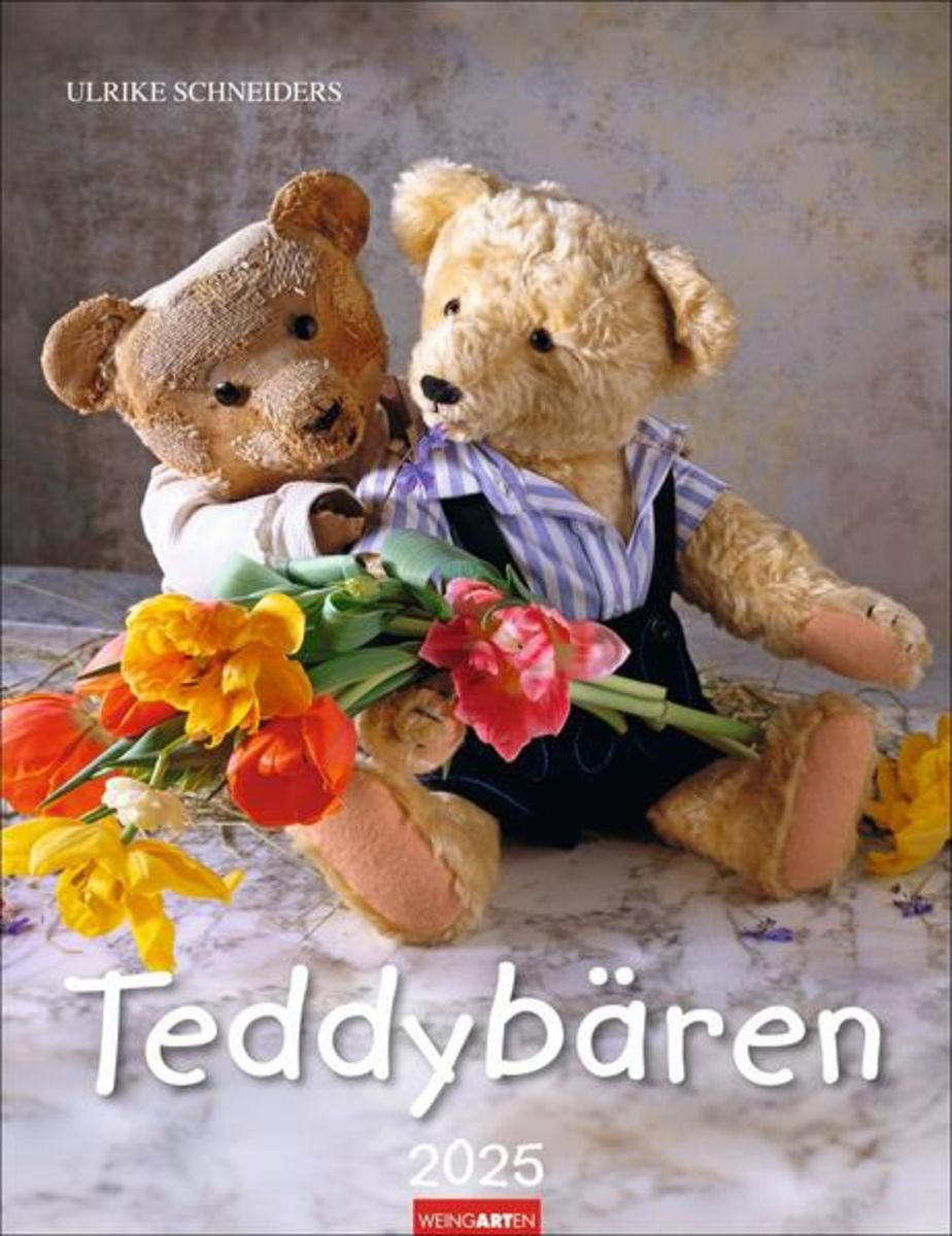 Teddybären Kalender 2025 - Wandkalender | Thalia | Teddy Kalender 2025