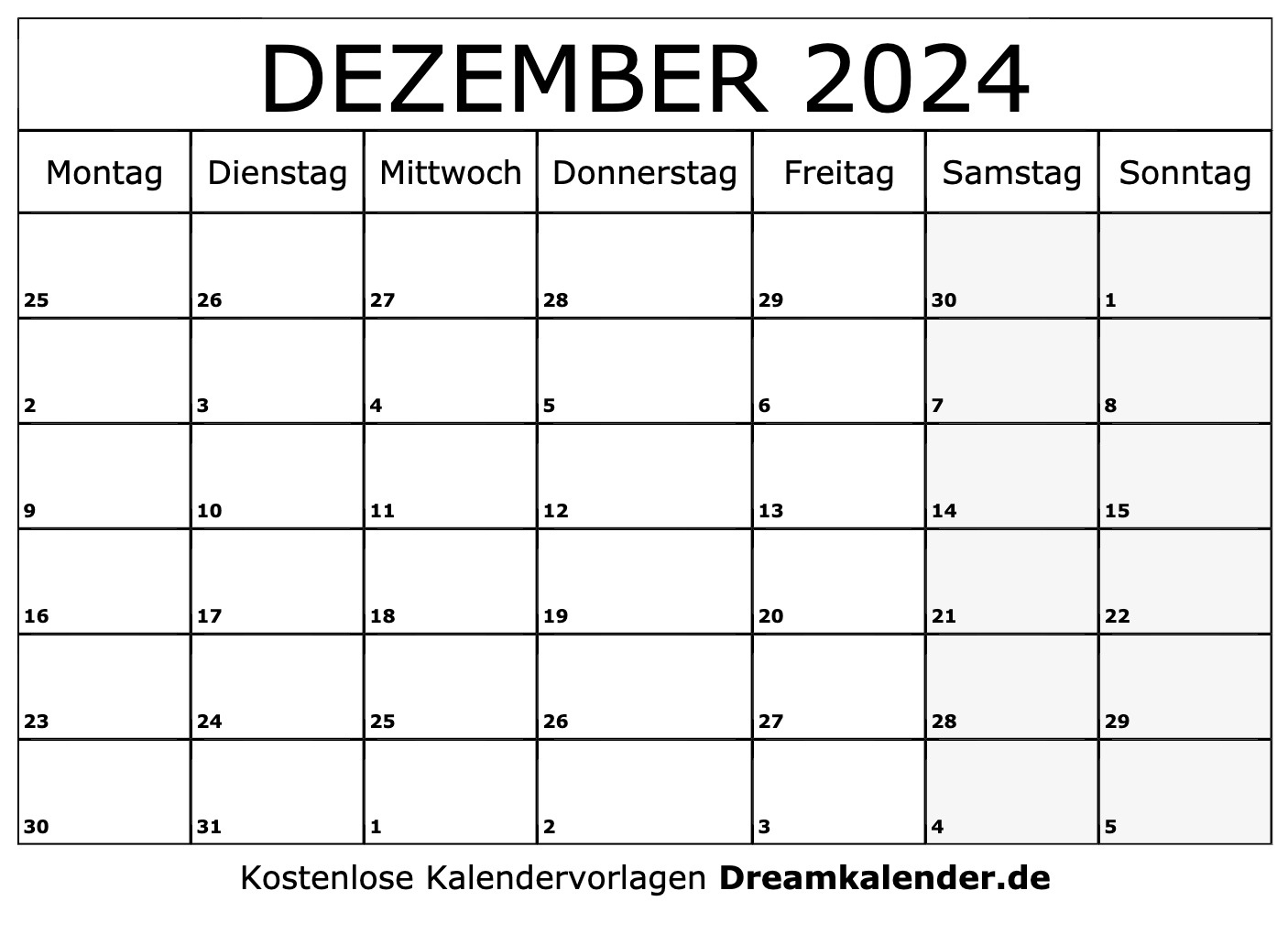 Kalender Dezember 2024 | Kalender Dezember 2024 Bis Februar 2025