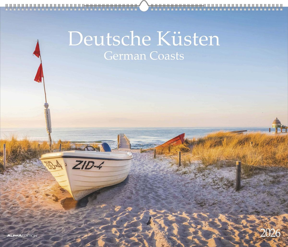 Alpha Edition - Deutsche Küsten 2026 - Bildkalender Xxl 60×5&amp;quot; Kaufen | Ostsee Zeitung Kalender 2026