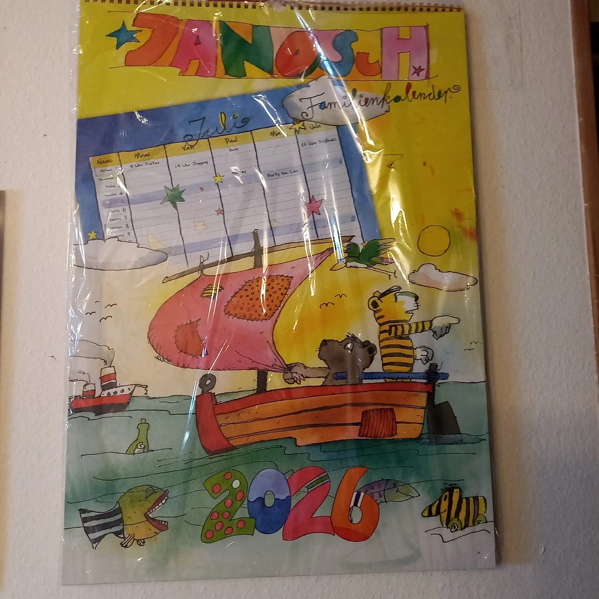 Janosch Familienkalender Online Kaufen | Ebay.de | Janosch Kalender 2026 Bei Aldi