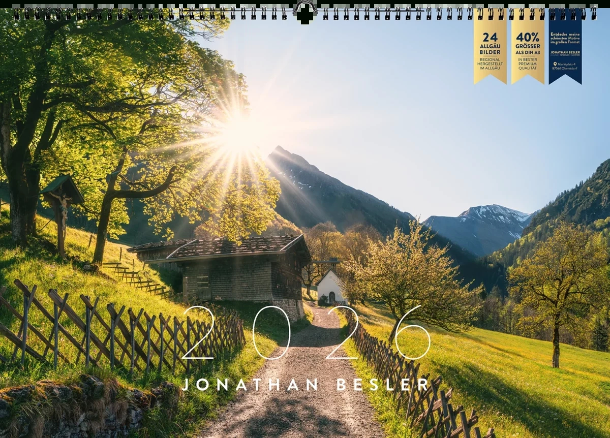 Kalender 2026 | Allgäu Kalender 2026