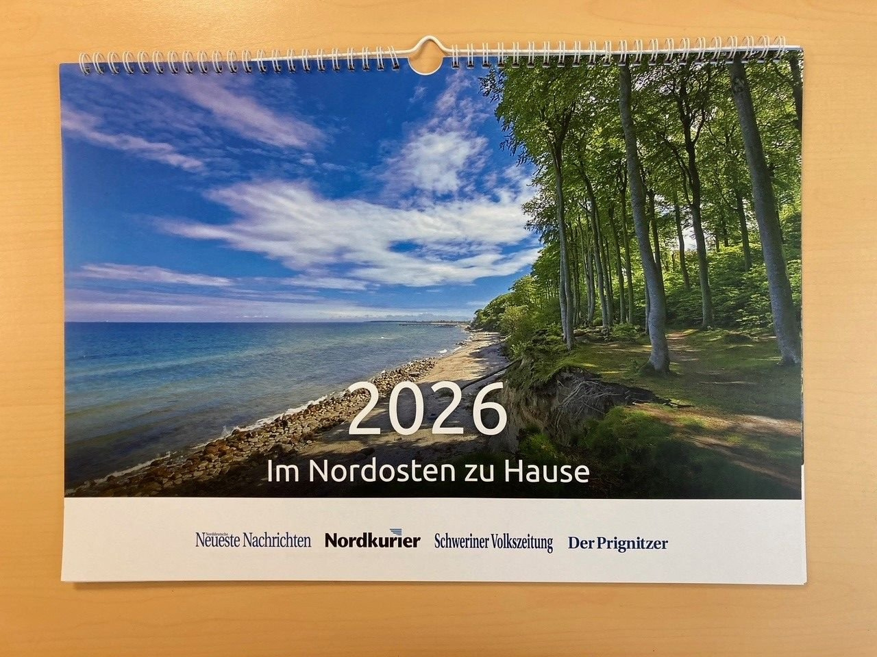 Kalender 2026: Einzigartige Motive Aus Dem Nordosten | Ostsee Zeitung Kalender 2026