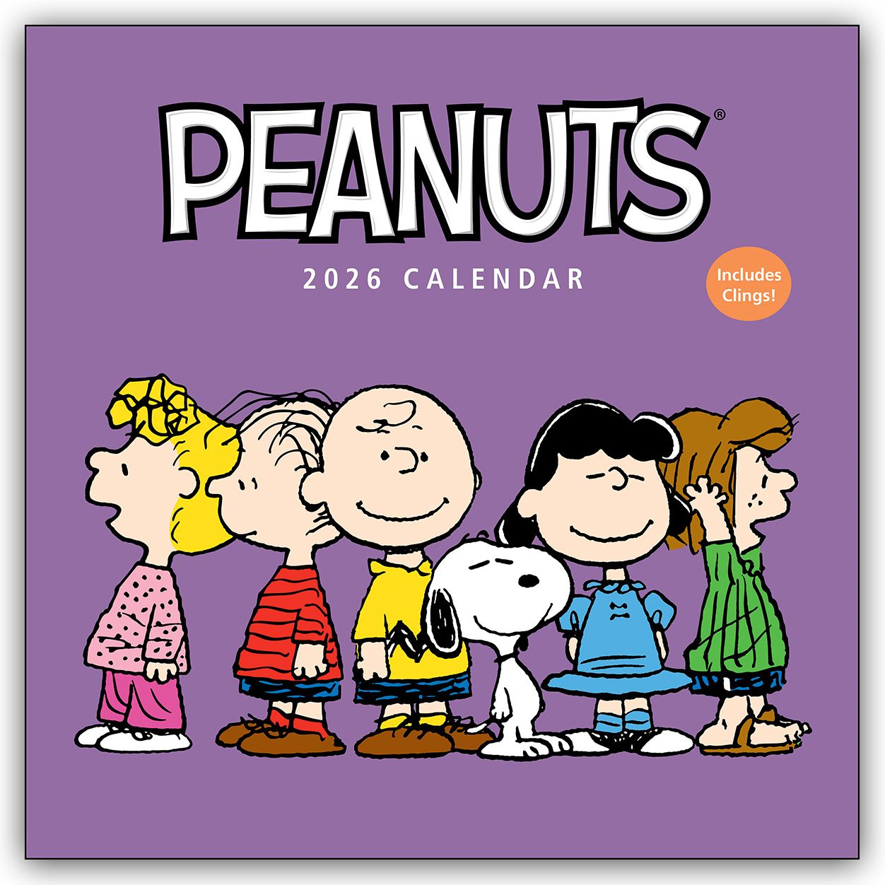Peanuts 2026 – Wandkalender | Snoopy Kalender 2026